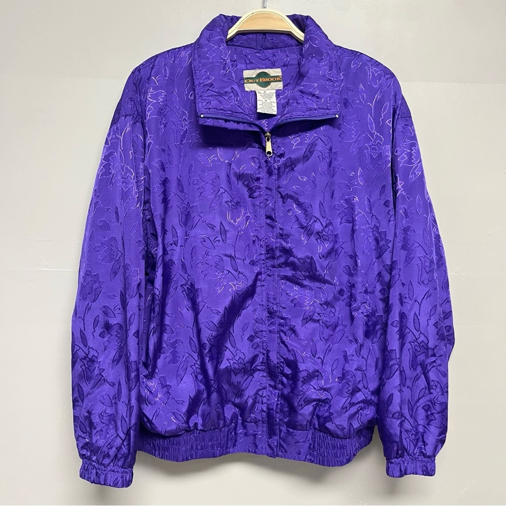 Vintage Purple Floral Jacket